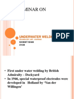 Seminar On: Underwater Welding