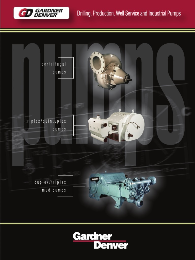 Brochure Gardner Denver Pumps LARGE PDF Horsepower Pump