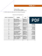 Ejercicio MS Excell