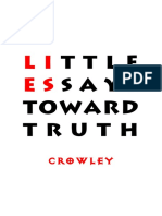Crowley - Little Essays Toward Truth
