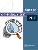 Apuntes Criminologia I