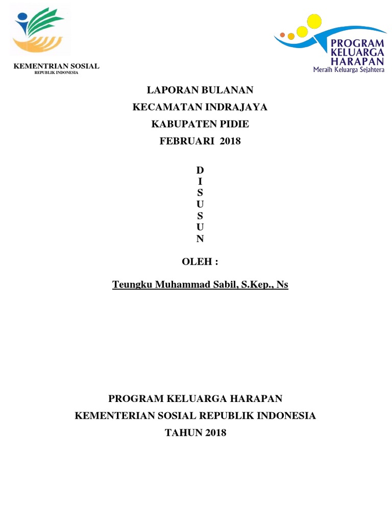 Laporan Pendamping Februari 2018
