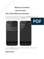 Hello, Android Multiscreen: Quickstart: Handling Navigation With Xamarin - Android