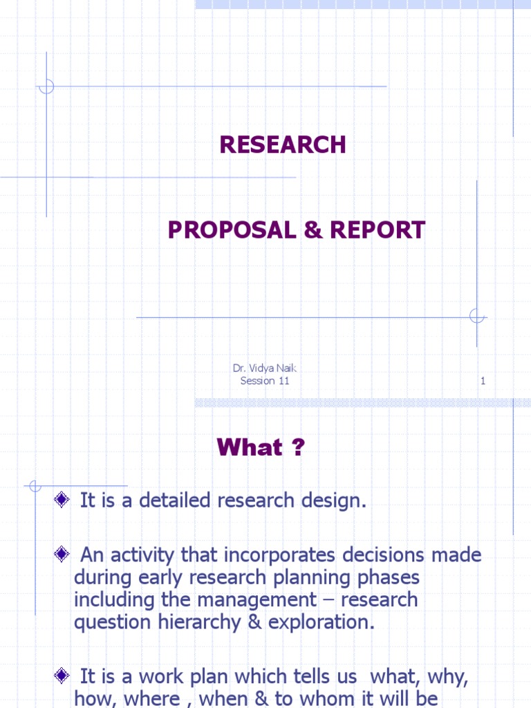 Research Proposal Design Overview | PDF | Research Design | Business