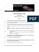 Marine Industry Forum Program Eng