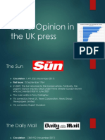 Bias Opinion in The Uk Press