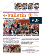 SGI Bulletin August 2013 1