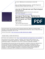 Gutkin - 2012 - Ecological Psychology Replacing The Medical Model Paradigm For School-Based Psychological and Psychoeducational Ser