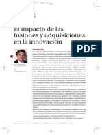 El Impacto de Las Fusiones y Adquisiciones en La Innovacion