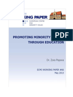 Promoting Minority Rights Through Education: Dr. Zora Popova
