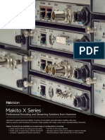 Haivision Makito X Series Datasheet
