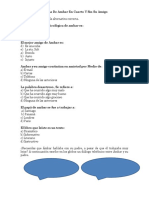 Prueba de Ambar en Cuarto Y Sin Su Amigo