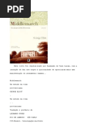 Middlemarch - Um Estudo Da Vida Provinciana