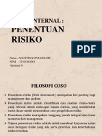Audit Internal Penentuan Risiko-Agustina Isviandari (21501082001)