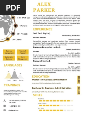 Word Resume Templates