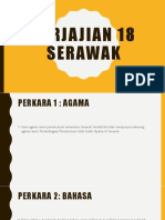 Perjajian 18 serawak