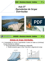 07-EME303-Sistemas Equivelentes de Cargas Distribuidas