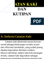 CATATAN KAKI DAN KUTIPAN - Ok