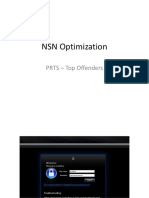 NSN Optimization