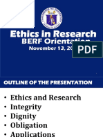 01 Ethics in Research BERF