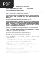 Control de Lectura