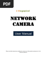 Network Camera User Manual