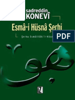 Esma-Ul Hüsna Şerhi - Sadreddin Konevi PDF