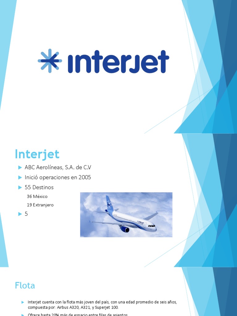 Inter Jet | PDF | Aerobús | Transportador de bajo costo