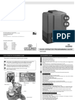 English D3, D5 Quick Programming GuideCS20 0005.D.01.0001 4