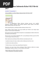 Download Materi Bahasa Indonesia Kelas 8 K13 Revisi 2017 by Hardanas Dana SN373736506 doc pdf