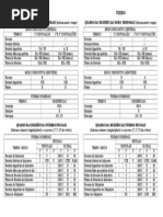  Quadro das Desinencias Verbais