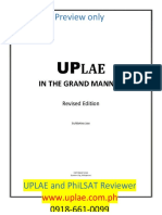 UPLAE and PhiLSAT Reviewer Guide