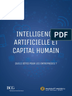 Etude Intelligence artificielle et capital humain. Quel défi pour les entreprises?