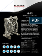 G-15 Metal Pump Flyer GP1117