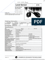 OMRON Cap Level Sensor - E7B-111 PDF