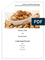 Business Plan On Peanut Butter