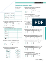 Mat1s U1 Ficha Nivel Cero Expresiones Algebraicas