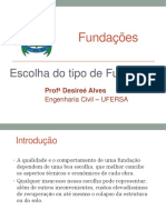 Aula 4 - Escolha Do Tipo de Fundação