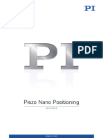 PI Precision Positioning Stages Complete Catalog 2013-14