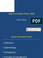 Sepsis and Septic Shock,Mauritius, 2008