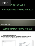 Aula 3- Resistência Ao Cisalhamento Dos Solos - Comportamento Das Argilas-Desiree