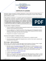 California Teacher Credentialing Certificate of Clearance Guide