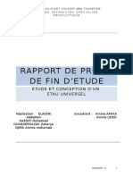 Projet de Fin D Etude PDF