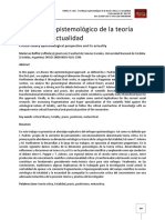 El Enfoque Epistemológico de La Teoría Crítica y Su Actualidad