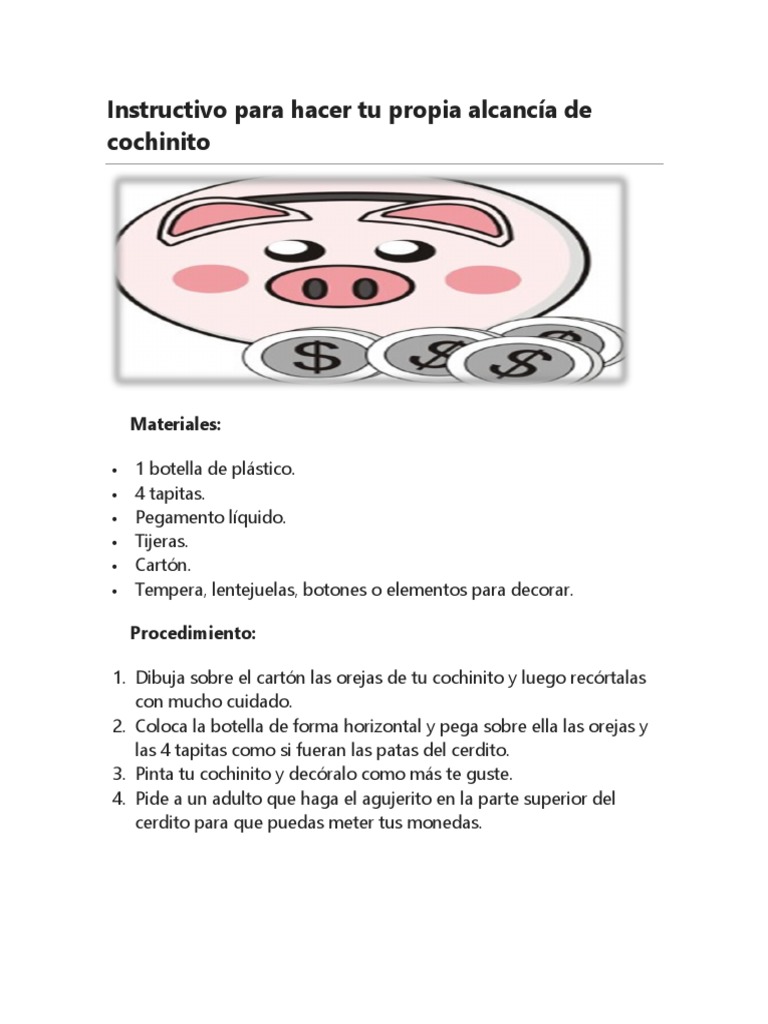 instructivo para construir un juguete con material de reuso