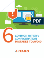 Ebook - 6 Common Hyper-V Configuration Mistakes To Avoid PDF