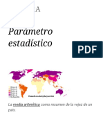 Parámetro Estadístico - Wikipedia, La Enciclopedia Libre