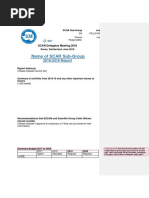 2018 SubGroup Report Template