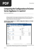 VMware Vsphere 60 Vcenter Server Appliance 55 60 Comparison