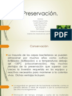 Preservación, Conservación y Liofilización de Bacterias.